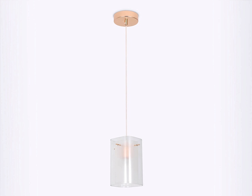 TR3680 GD/CL/FR золото/прозрачный/белый матовый E14 max 40W D110*950